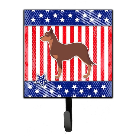 Carolines Treasures USA Patriotic Australian Kelpie Dog Leash or Key Holder BB3329SH4